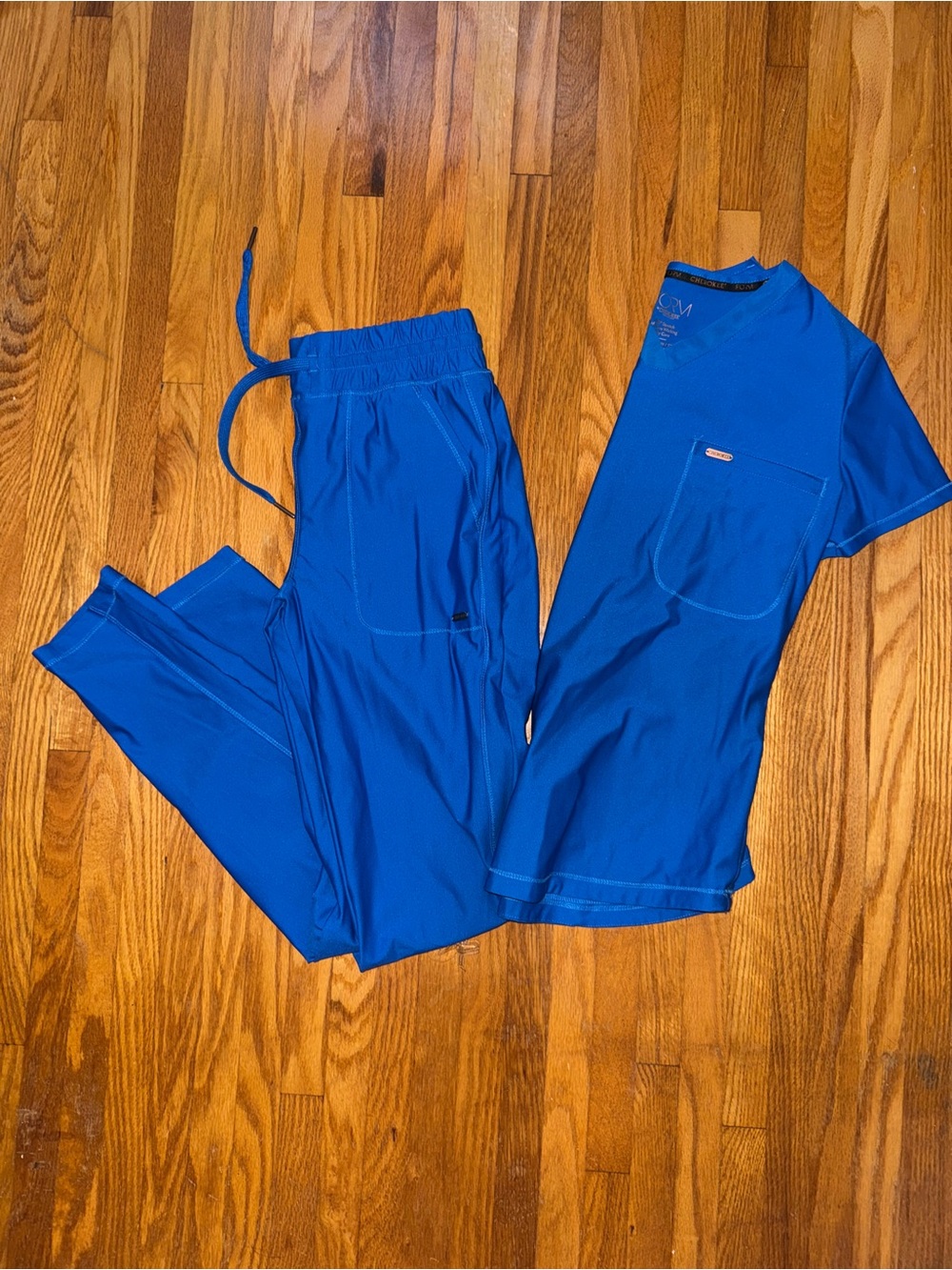 Cherokee royal blue scrubs